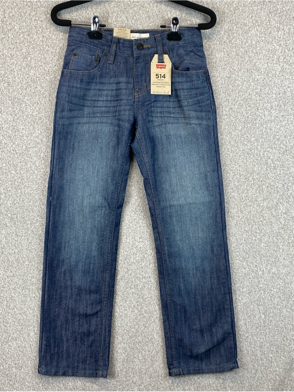 Levi’s Youth 514 Straight 10 Reg Unisex 25x25 Blue Casual Relaxed Straight